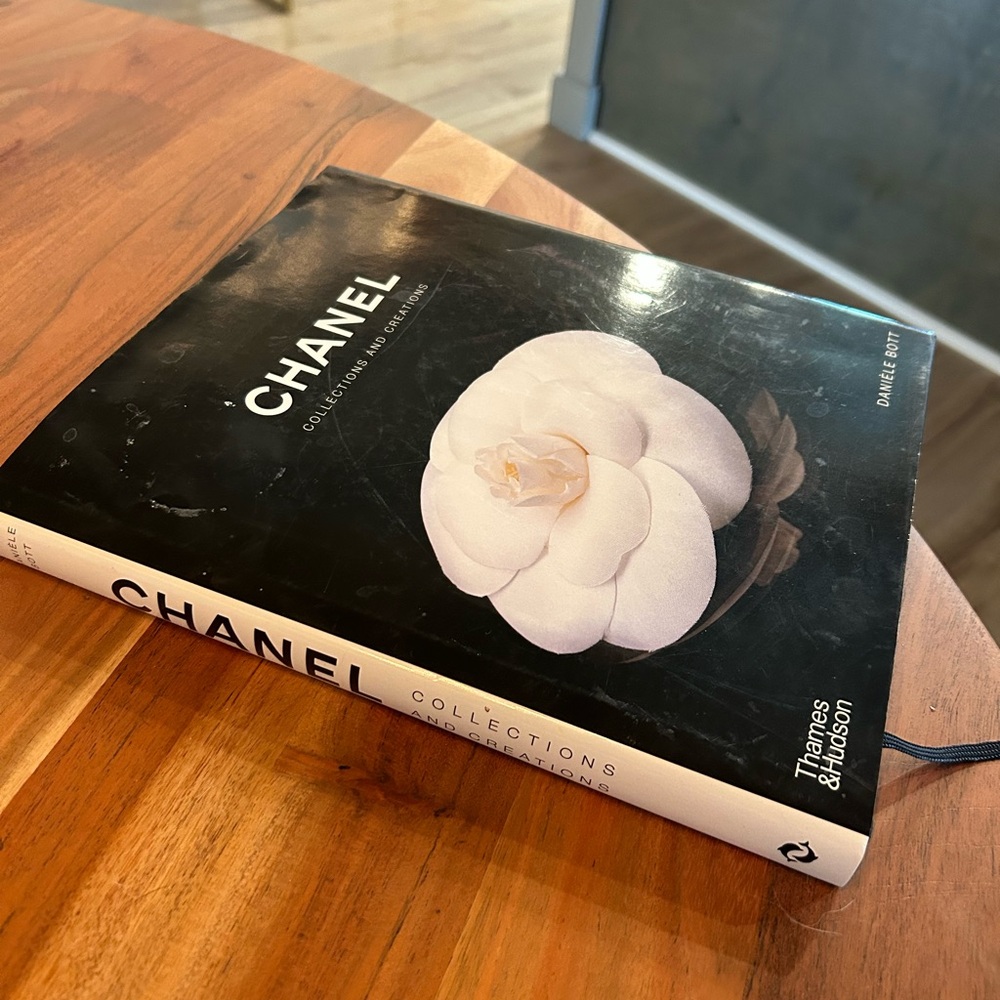 CHANEL Book with Black and White Cover